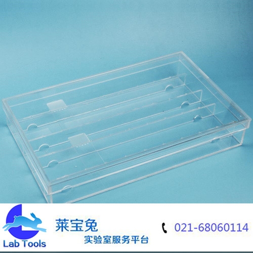 载玻片湿盒 有机玻璃免疫组化湿盒 20片装 透明 可定制